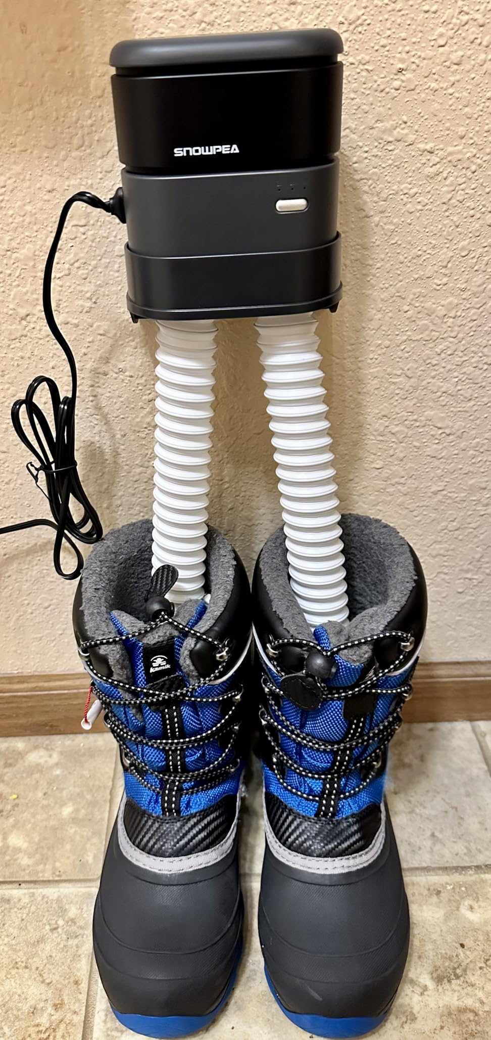 Portable Ski Boot Dryers Hot Air with WallMount